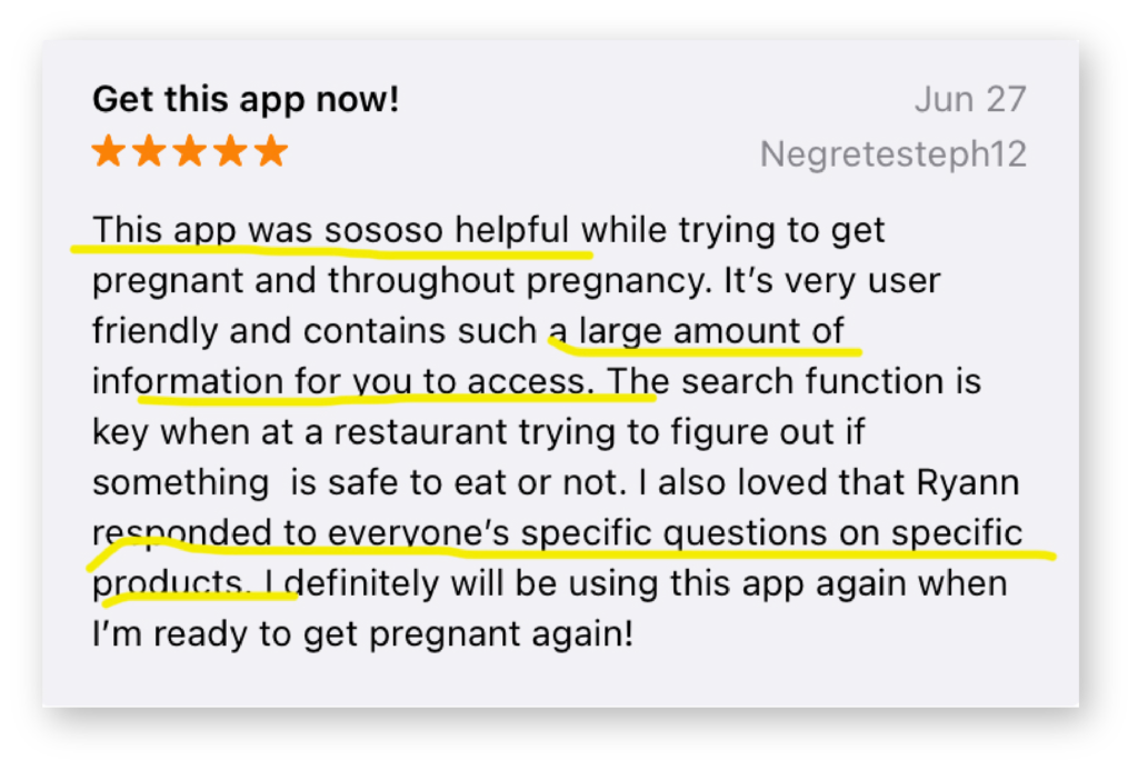 TPNL member review testimonial