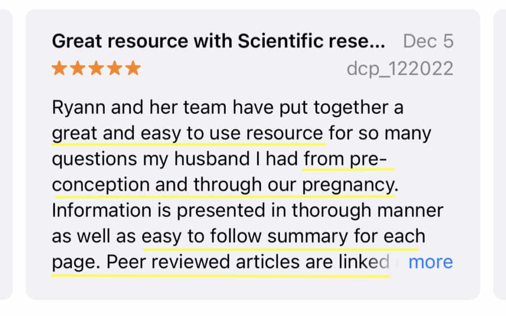 TPNL member review testimonial